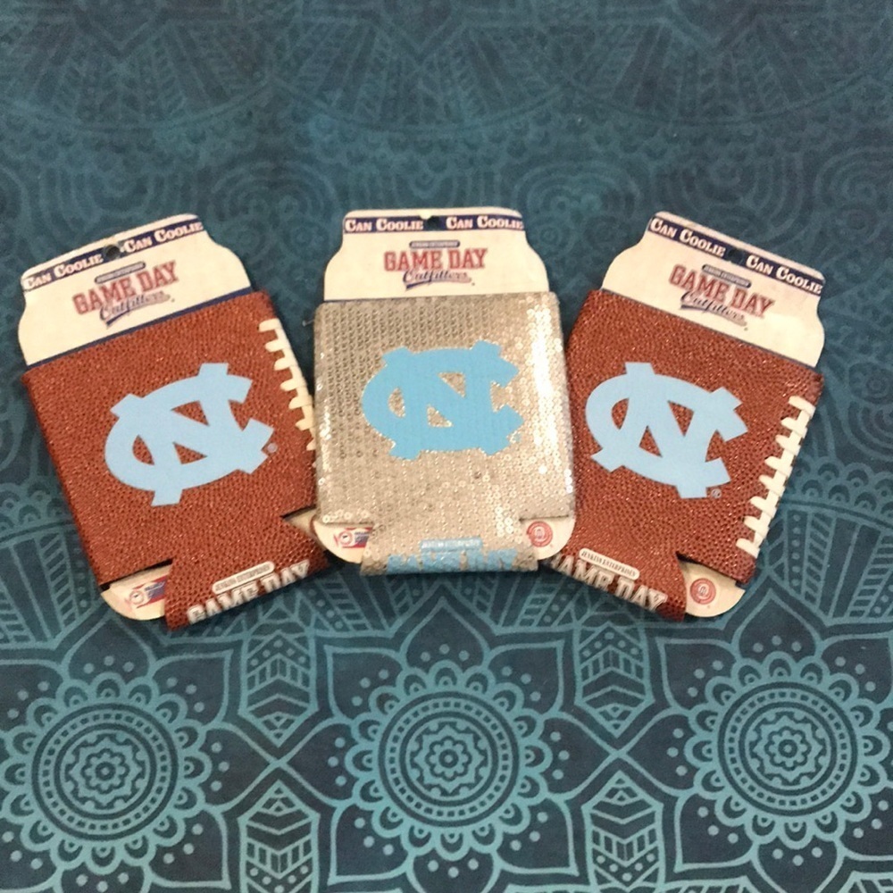 New Set/3 North Carolina can holders